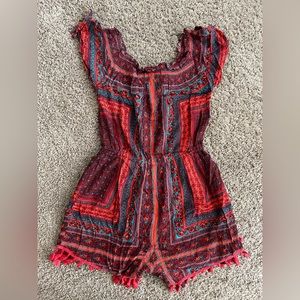 Multicolored romper